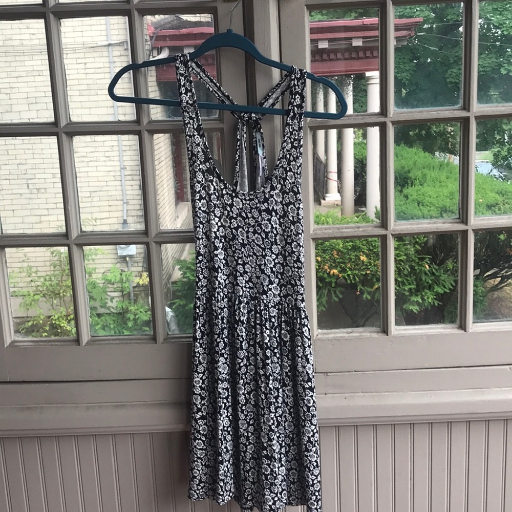 Kimchi Blue black/white Floral Summer Dress